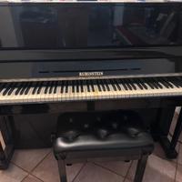 Pianoforte verticale Rubinstein nero lucido