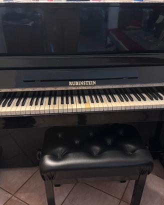 Pianoforte verticale Rubinstein nero lucido