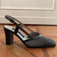 Scarpe donna décolleté tacco  argento Vitulli n 36