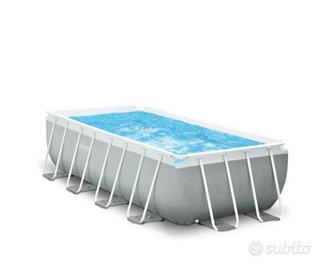 piscina intex come nuova+ motore a sabbia