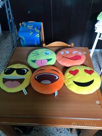 Cuscini emoji diametro 30cm