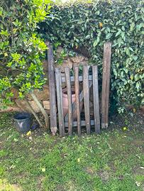 Cancello in legno