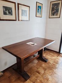 Tavolo in legno arte povera artigianato rustico
