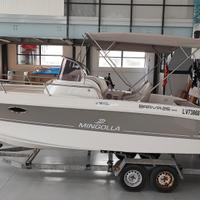 MINGOLLA BRAVA 25 WA con SUZUKI DF300