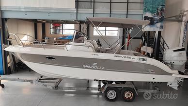 MINGOLLA BRAVA 25 WA con SUZUKI DF300