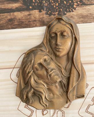 Bassorilievo Madonna e Gesù