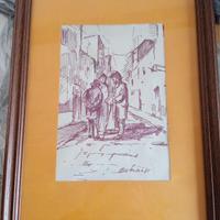 Quadri pittore sardo anni 70