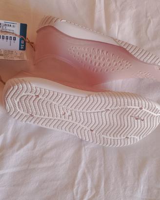 Scarpe rosa trasparenti Decathlon