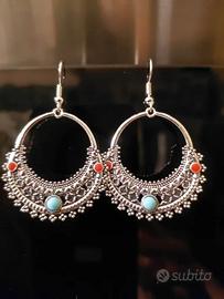 Orecchini Etno Beauty in metallo