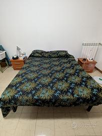 Letto matrimoniale rete e materasso