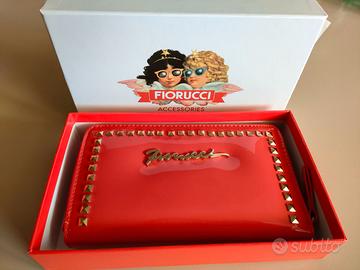 Portafoglio Fiorucci in vernice