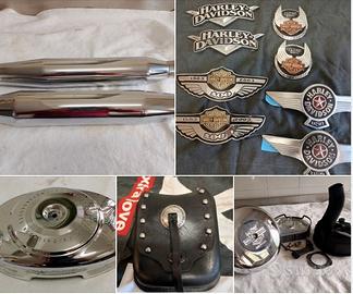 Marmitte dyna Fregi serbatoio Harley Nostalgic