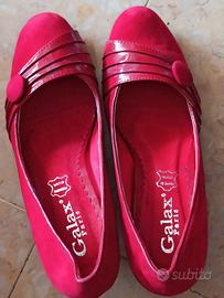 Scarpe classiche rosse Calax Paris n.38 – eleganti