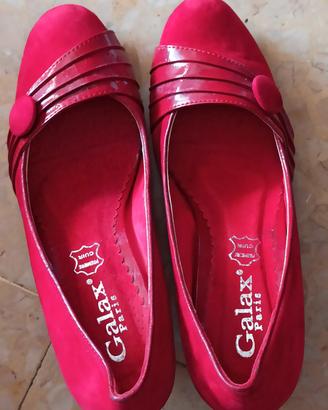 Scarpe classiche rosse Calax Paris n.38 – eleganti