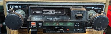 autoradio Sharp epoca