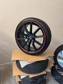 Cerchi borbet 19 con gomme 225/35/19 Estive