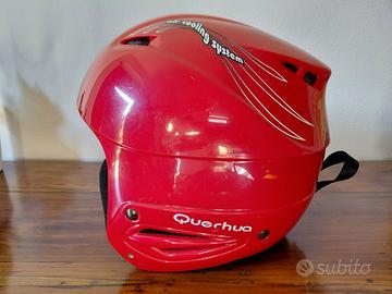 Casco sci o snowboard bimbi  con riduttori 10 anni