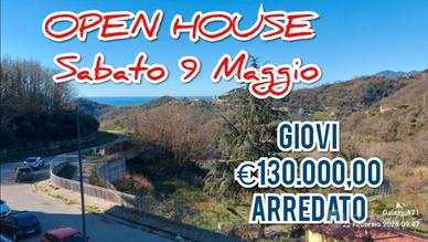 Giovi NUOVO bilocale arredato con box