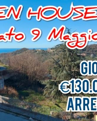 Giovi NUOVO bilocale arredato con box