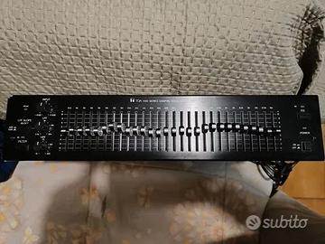 equalizzatore grafico toa 1000s e-1231 mono canale