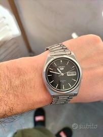 Orologio Seiko 5 automatico vintage originale 