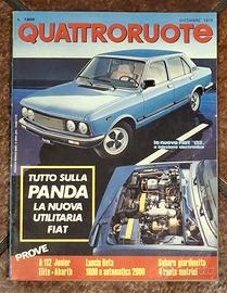 QUATTRORUOTE n. 289 Dicembre '79 rivista originale
