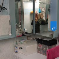 mobile per il bagno +lampada di cm 100