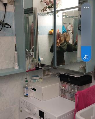 mobile per il bagno +lampada di cm 100