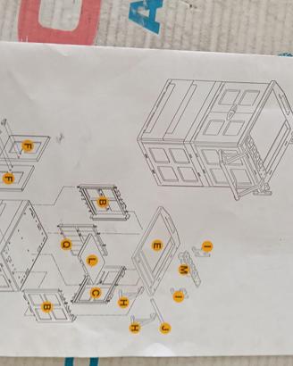 Mobiletto porta-atrezzi