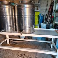 Contenitori in acciaio inox