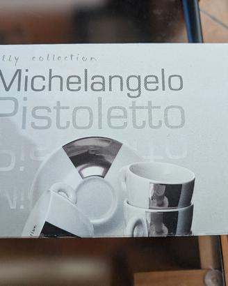 set 6 tazzine Illy Collection 2022 by Pistoletto