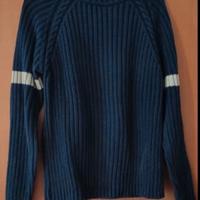Pullover Uomo JBK Studio Girocollo Blu Tg L