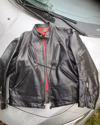 Giubbotto pelle Vanson XXL