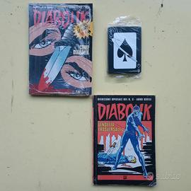 Fumetto DIABOLIK n. 6-XLVII con mazzo di carte