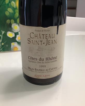 Château Saint-jean Coôtes Du Rhône 1999