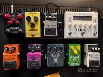 Pedaliera analogica con Tonex Pedal