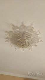 Lampadario originale in vetro di Murano