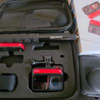 Insta360 ONE RS Twin Edition + selfie stick + altr
