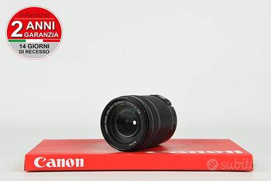 Canon 18-135mm f3.5-5.6 IS STM USATO GARANTITO PER