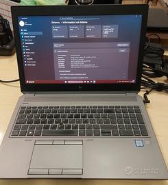 HP ZBook 15 G5 Workstation i7 8th 32GB RAM 1TB SSD