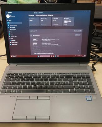 HP ZBook 15 G5 Workstation i7 8th 32GB RAM 1TB SSD