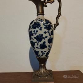 decanter cherubini dipinto a mano