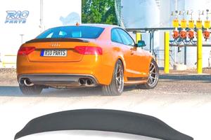 SPOILER AUDI A5 COUPE 07-16 LOOK RS5 NERO LUCIDO