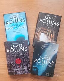 4 libri di James Rollins