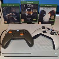 Xbox One S 500GB + 2 controller + 3 giochi (Halo..