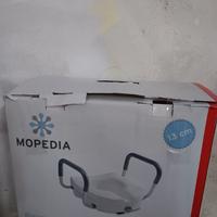 rialzo per water con braccioli