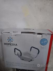 rialzo per water con braccioli