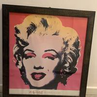 Quadro stampa Andy Warhol & Marilyn Monroe