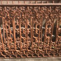 Ringhiera antica ghisa