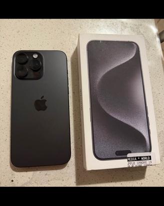 Iphone 15 pro max nero